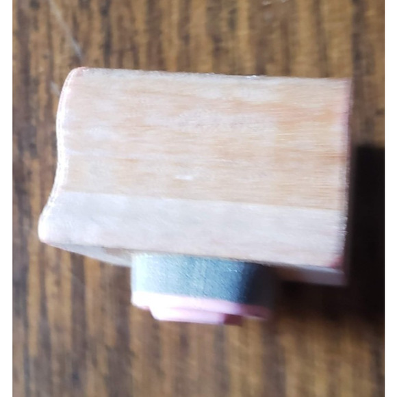 Lot of 18 Random Letters 1x1 Inch Wood Mounted Rubber Stamps - Picture 5 of 8